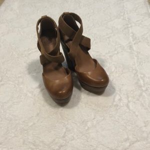 Lucky Brand Nana Wood Sole Wedge